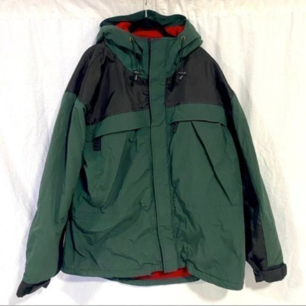Vintage Tommy Hilfiger Winter‎ Ski Hooded Jacket Size XL